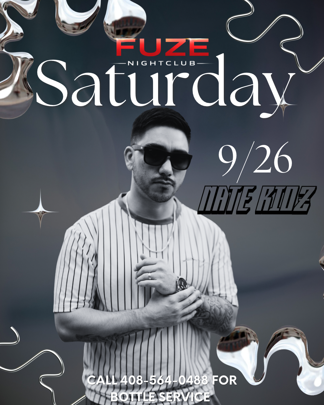 STAURDAY SEPTEMBER 26TH NATE RIOZ