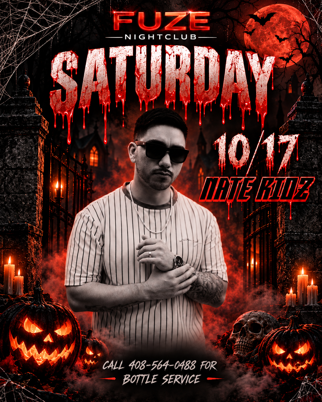 STAURDAY OCTOBER 17TH NATE RIOZ